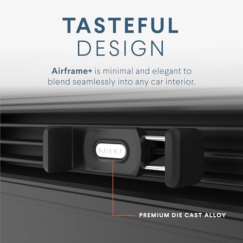 Airframe+ Air Vent Car Phone Holder Mount (Black / Medium to Large Phones / Airframe+)