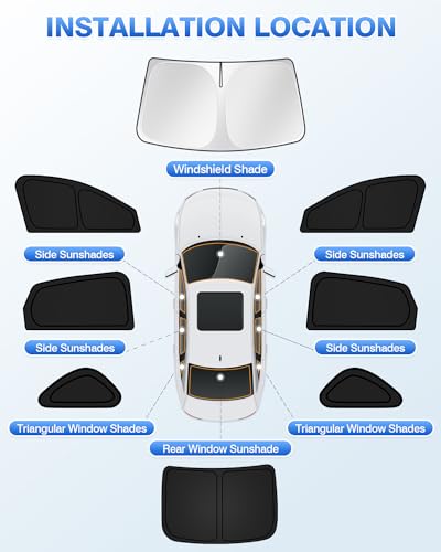 Sunshades for Honda Accord 2023 (Honda Accord 2023-Present)