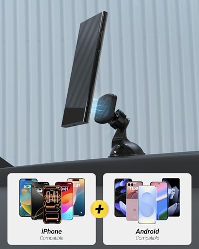Extra Strength Suction Cup Phone Mount (Extra Strength - Window / Dash Suction / 1 Pack)