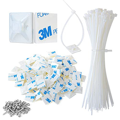 200pcs 3 4" Back (200 Piece / White)