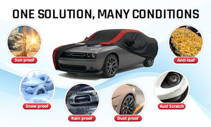 Challenger Car Cover Custom Fit for Dodge Challenger 2008 (Challenger 2008-2026)