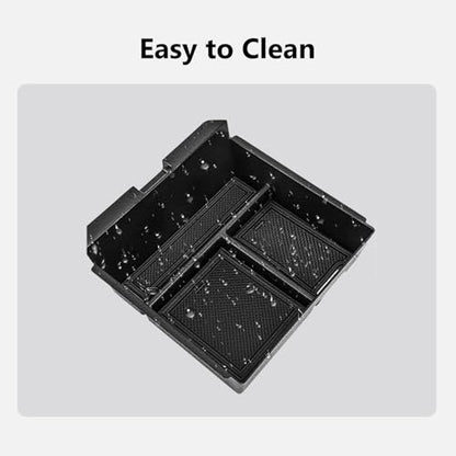 5pcs Center Console Organizer Tray for Tesla Model 3 Highland Model Y Juniper Model Y L 2025 2026 Accessories Storage Tray Armrest Tray Insert Cup Holder Hidden Compartment Storage (Juniper & Highland (Style 1))