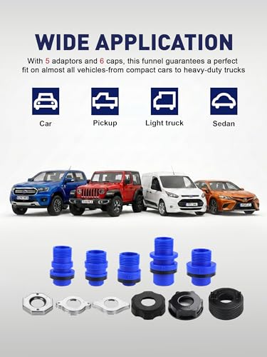 2026 Upgraded Coolant Bleeder Funnel Kit