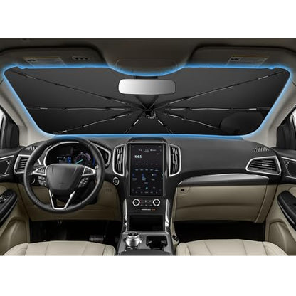 for 2026 Ford Edge Car Windshield Sun Shade Umbrella (2015-2026 Edge)