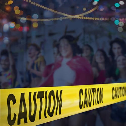 2 Pack Yellow Caution Tape Roll