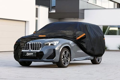 7 Layers Waterproof SUV Car Cover for BMW X1 2009 (PE-Black / Custom Fit BMW X1)