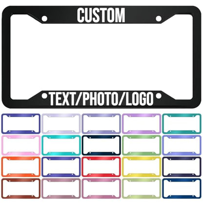 Custom License Plate Frame (4 Holes)