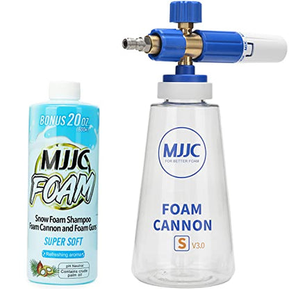 Foam Cannon S V3.0 (Foam Cannon + SOAP (20 fl oz))