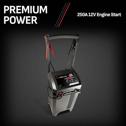 Wheeled 6A Car Battery Charger & Maintainer (6/12V 40/250A)