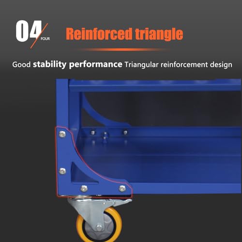 Blue Classic 50 Taper CNC Tool Holder Transfer Cart (BT/CAT50-25CAP)
