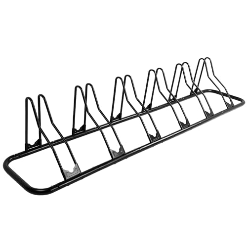 Bicycle Floor Parking Rack Stand (6 Bikes / Classic)