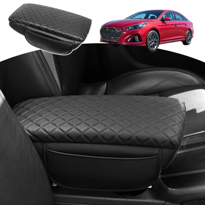 Center Console Cover for Hyundai Sonata 2015 2016 2017 2018 2019 (sonata15-19 pad)