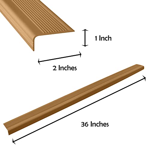 Stair Edge Protector (Stair Edge Protectors - 15 Pack / Brown)