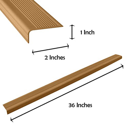 Stair Edge Protector (Stair Edge Protectors - 15 Pack / Brown)