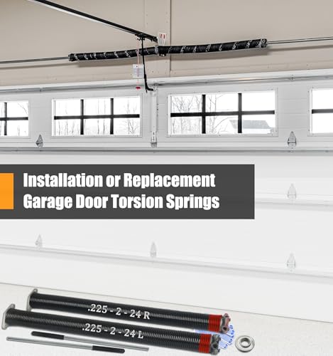 Garage Door Torsion Spring Set (.225x2x24")