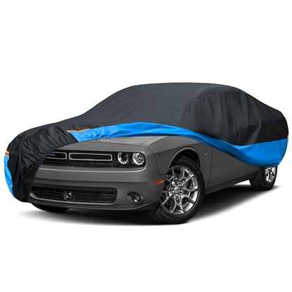Car Cover Waterproof All Weather Outdoor Windproof Dustproof UV Protection Fit Coupe Buick Lesabre (0 Coupe Car Cover / C7-Fit Coupe/Cabrio-Length 218-227 inch)