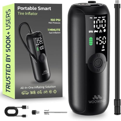 Bike Pump Portable Air Compressor for Cars & Bikes (LP1)