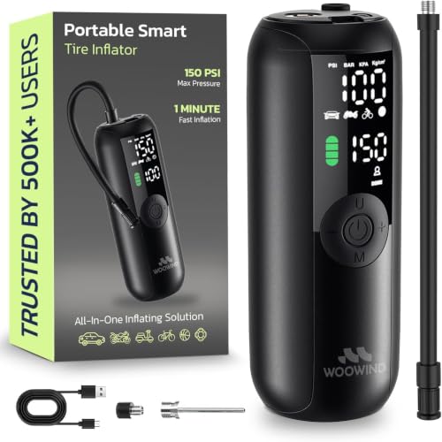 Bike Pump Portable Air Compressor for Cars & Bikes (LP1)