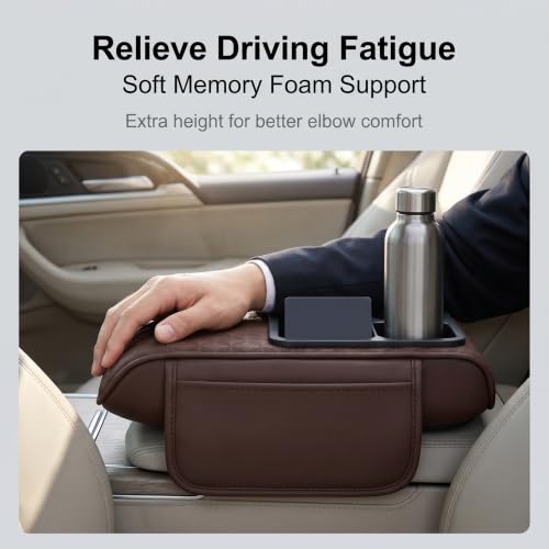 Car Armrest Cushion (1 PC / Coffee)