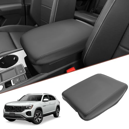 for 2024 2025 2026 Volkswagen Atlas Center Console Cover 2024 2025 2026 VW Atlas Armrest Cover Atlas SE (2024+ VW Atlas B)