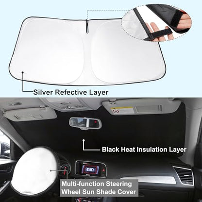Sun Shade for Ford Ranger 2019 (Windshield Sunshade for Ford Ranger 2019-2026)