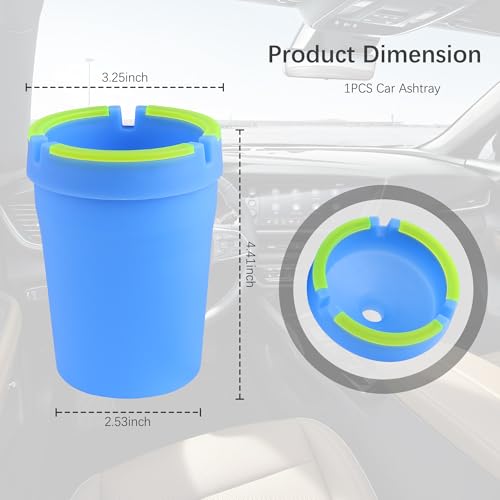 Smokeless Ashtray (Blue)
