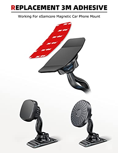 3 Pack 3M VHB Adhesive Pad Magnetic Phone Holder for Car (3-Pack VHB Adhesive Pad)