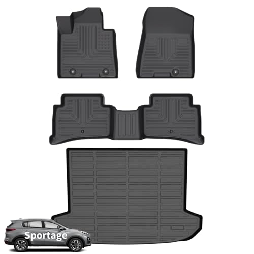 Floor Mats & Cargo Liner for 2017 (BLACK)