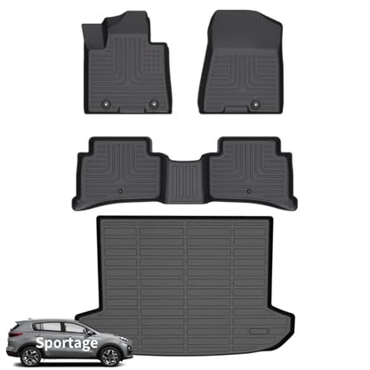 Floor Mats & Cargo Liner for 2017 (BLACK)