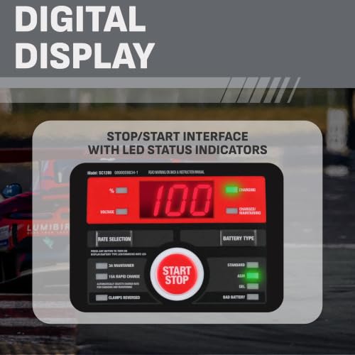 Car Battery Charger 12V (Battery Charger and Maintainer)