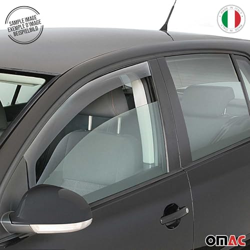 Window Visor Vent Rain Guard Deflector for Honda Civic 2006 (Civic Sedan 2006-2011 / Wind Deflector / In-Channel)