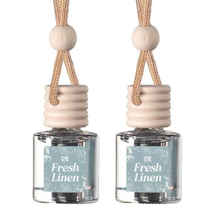 CANDECraftCo 2 Pack Hanging Car Air Freshener Diffuser for Essential Oils