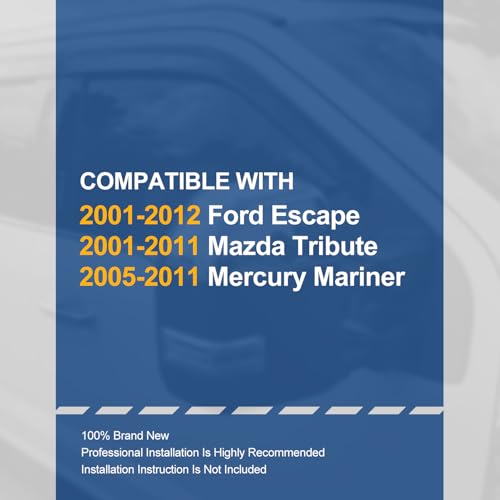 Tape On Window Visors for 2001 (01-12 Escape/Tribute/Mariner)