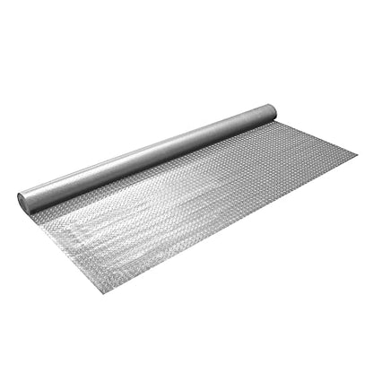 2.5mm Thick Commercial (10 Ft x 100 Ft / Diamond Stainless Steel)