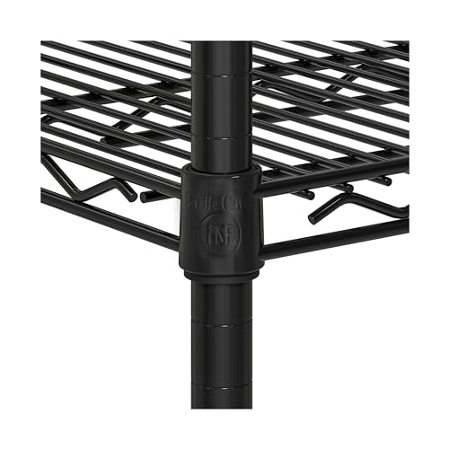 UltraDurable 5 (Black / 5-Tier Shelving, 60" W x 18" D)
