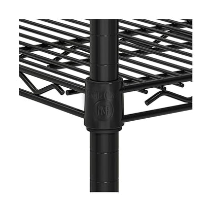 UltraDurable 5 (Black / 5-Tier Shelving, 60" W x 18" D)