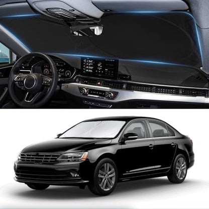 Custom Fit Passat Windshield Sunshade for 2012 (Fit Passat vw 2012-2022)