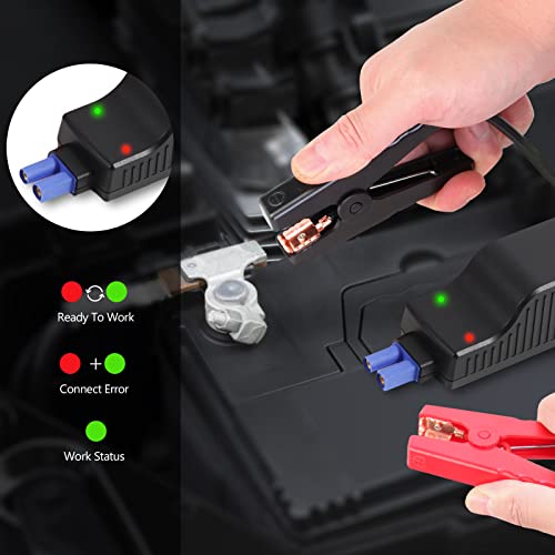 Smart Jumper Clamp Automotive Jump Starter Booster Clamp Cables