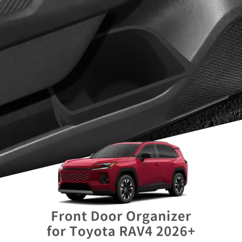Front Door Organizer for Toyota RAV4 2026+ (26RAV4 Front Door 2P)