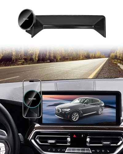 Magnetic Charger Phone Holder for BMW X3 X4 2022 (Magnetic Wireless Charger / 2022-2024 BMW X3/X4 | 12.3-Inch)