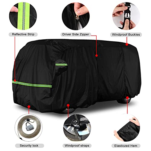 Waterproof Car Cover for VW Bus T1 T2 T3 Vanagon 50 (1950-1992 VW Bus T1 T2 T3-Black)