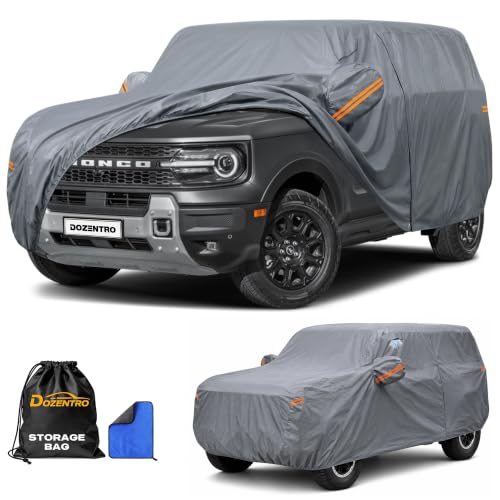 Waterproof Ford Bronco 2 Door (SUV Car Cover / Custom Fit Ford Bronco 2 Door/Sport)