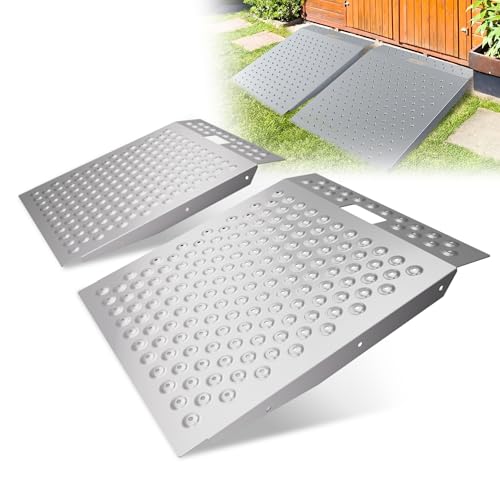 Shed Ramp 29"L x 48"W Ramp for Shed Entrance (29"L x 48"W（2PCS）)