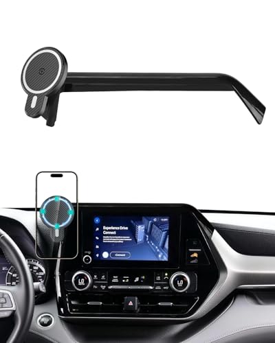 Car Phone Mount for 2020 (Highlander 2020-2026 (8 inch) / Magsafe+ Wireless Charger)