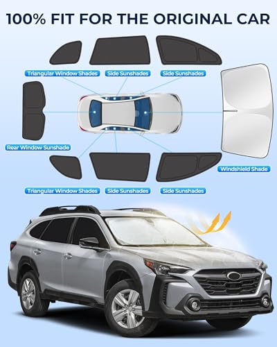 Car Window Shades for Subaru Outback 2020 (Fit for Subaru Outback 2020-2025)