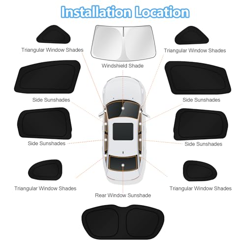 Car Window Shades for Honda Fit 2015 (FOR | Fit 2015-2020 (10pcs))