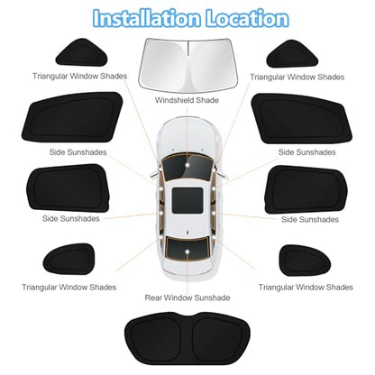 Car Window Shades for Honda Fit 2015 (FOR | Fit 2015-2020 (10pcs))
