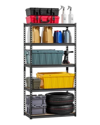 Storage Shelves (16" D x 32" W x 63" H)