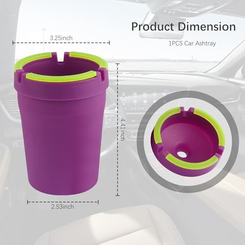 Smokeless Ashtray (Purple)