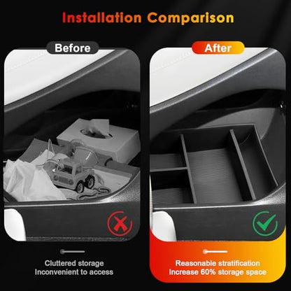 for 2024 Hyundai Palisade Lower Console Organizer for 2023